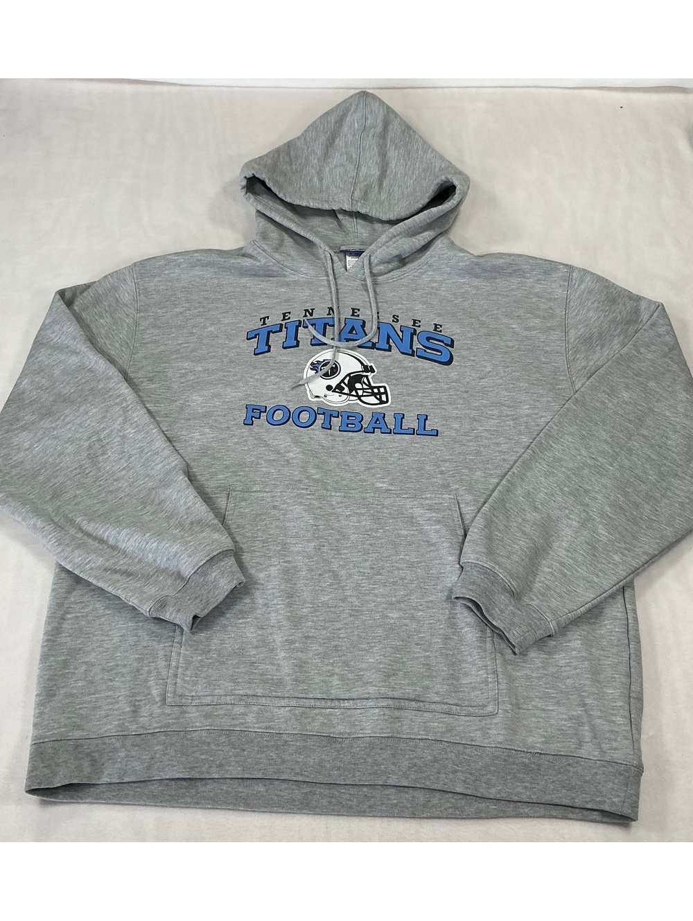 Reebok Tennessee Titans NFL Football Gray Pullover Hoodie‎ Men’s XL